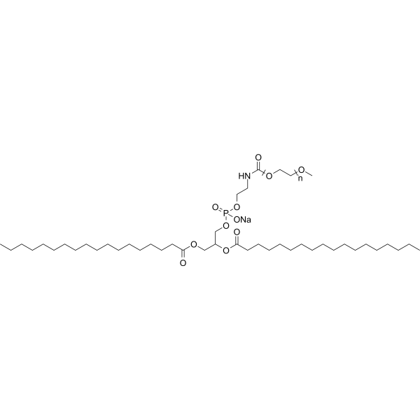 mPEG-DSPE (MW 2000) (sodium) (Methoxy-poly(ethylene glycol)-distaroylphosphatidylethanolamine (MW 20
